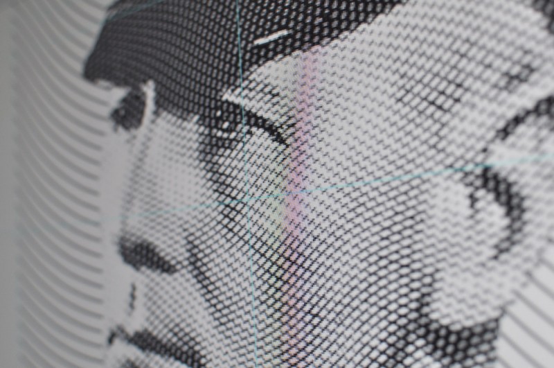 Detail of engraving face