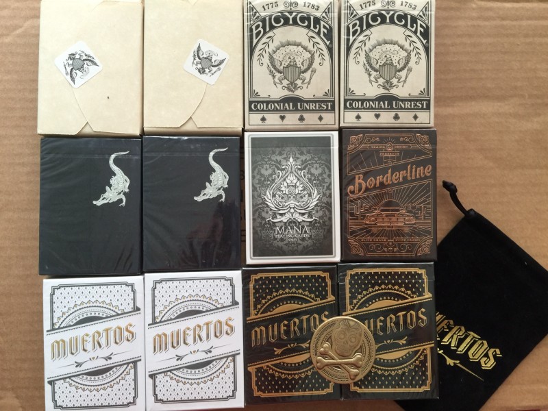 Colonial Unrest, Black Gators, Mana  v1 , Borderline &amp; Meutos