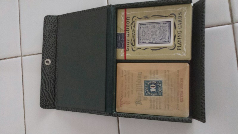 Blue ribbon sealed stamp